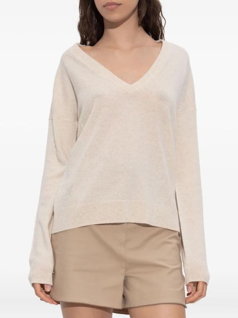 Zadig&Voltaire v-neck sweater - Neutrals - zdjęcie produktu nr 2