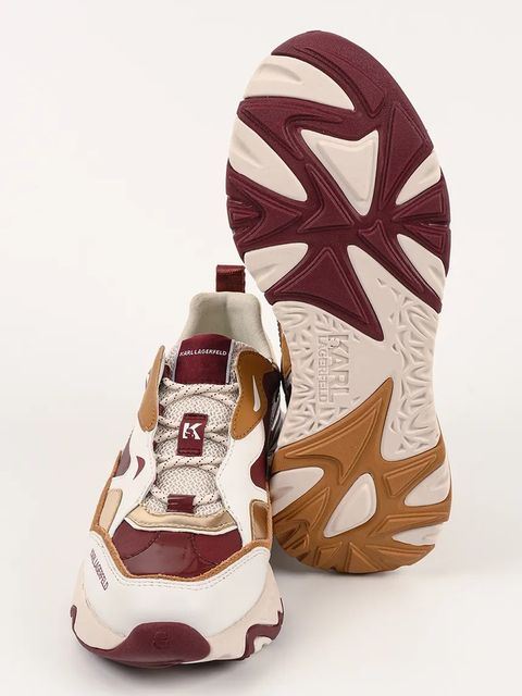 Karl Lagerfeld sneakersy BLAZE damskie kolor brązowy KL62423A