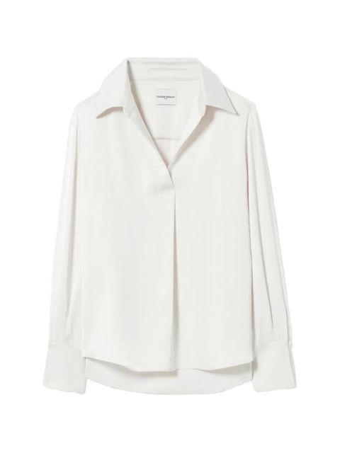 Claudie Pierlot spread-collar blouse - Neutrals - zdjęcie produktu nr 1