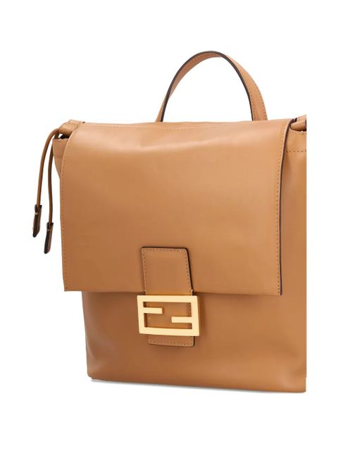FENDI FF-clasp backpack - Brown