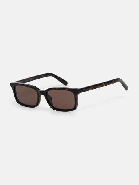 MM6 Maison Margiela okulary przeciwsłoneczne LUNETTES 5 HAVANA - zdjęcie produktu nr 1