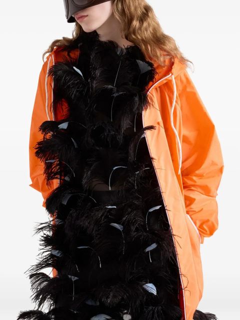 Prada Re-Nylon rain jacket - Orange