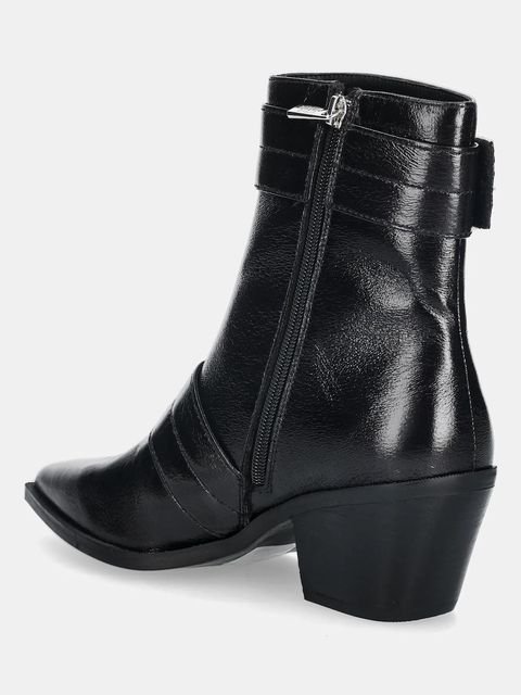 Steve Madden botki Splurge damskie kolor czarny na słupku 11004772 - zdjęcie produktu nr 2