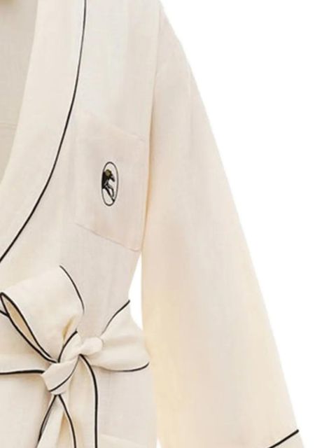 Sleeper Paros piped robe - Neutrals - zdjęcie produktu nr 2