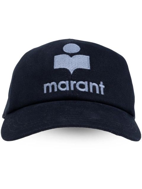 ISABEL MARANT Tyron logo-embroidered baseball cap - Blue - zdjęcie produktu nr 1