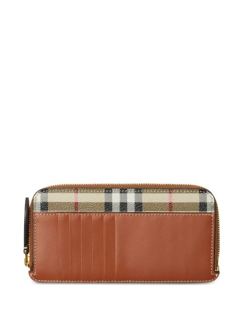 Burberry Vintage Check-pattern zipped wallet - Neutrals - zdjęcie produktu nr 2