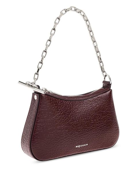 Alexander McQueen mini T-Bar tote bag - Brown