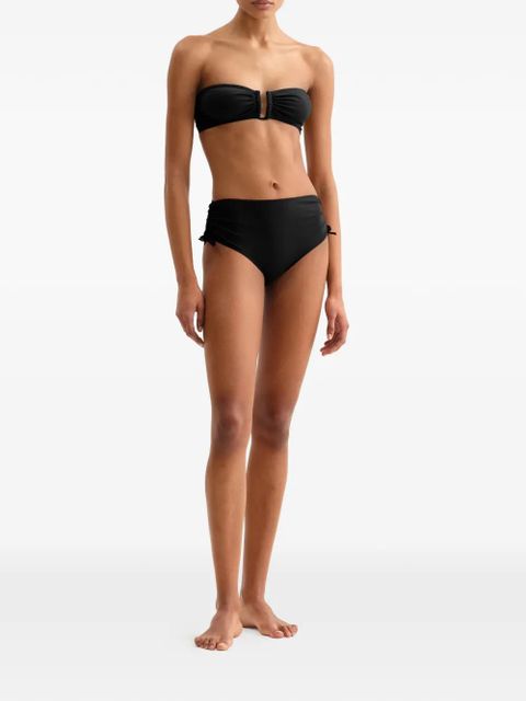 ERES drawstring mid-rise bikini briefs - Black - zdjęcie produktu nr 1