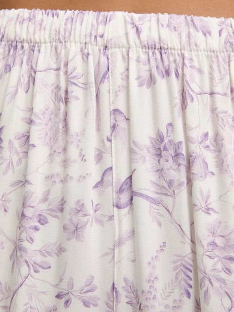 Answear.LAB piżama damska kolor fioletowy