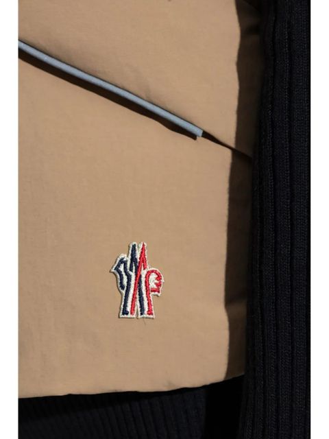 Moncler Grenoble Arolla hooded down gilet - Neutrals