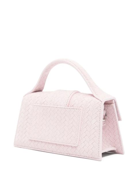 Jacquemus Le Bambino woven mini tote bag - Pink
