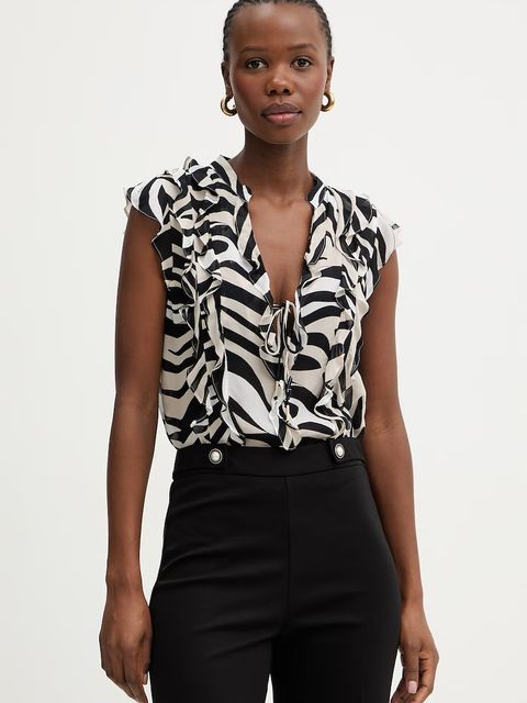 Marella bluzka z falbanką damska z wiskozy UGOLA - zdjęcie produktu nr 2