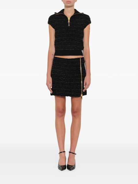 Balmain tweed top - Black - zdjęcie produktu nr 2