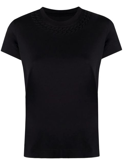 Givenchy embossed jersey T-shirt - Black - zdjęcie produktu nr 1