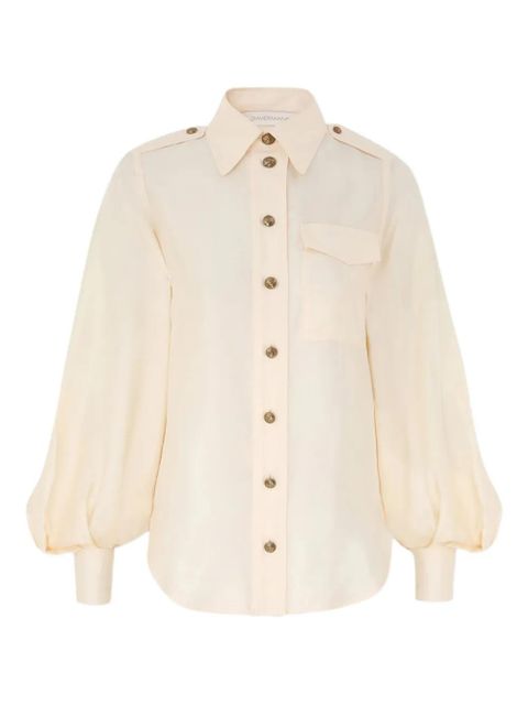 ZIMMERMANN Utility shirt - Neutrals - zdjęcie produktu nr 1