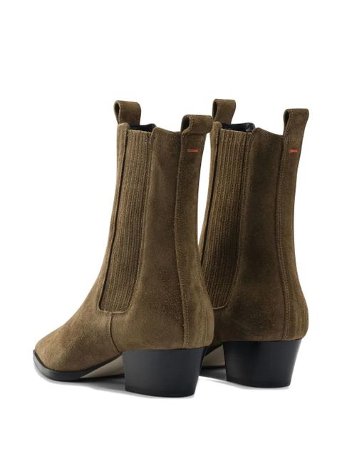 Aeyde 40mm Agata boots - Brown