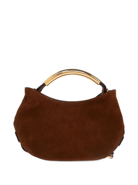 Moschino Handle Me rounded shoulder bag - Brown - zdjęcie produktu nr 1