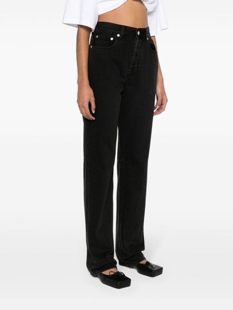 Jacquemus La De Nimes Droit straight-leg jeans - Black - zdjęcie produktu nr 2