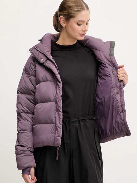 Columbia kurtka puchowa Amaze Puff kolor fioletowy zimowa 2133714