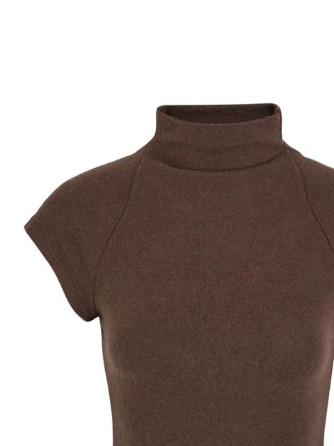 Reformation Pien short-sleeve T-shirt - Brown - zdjęcie produktu nr 2