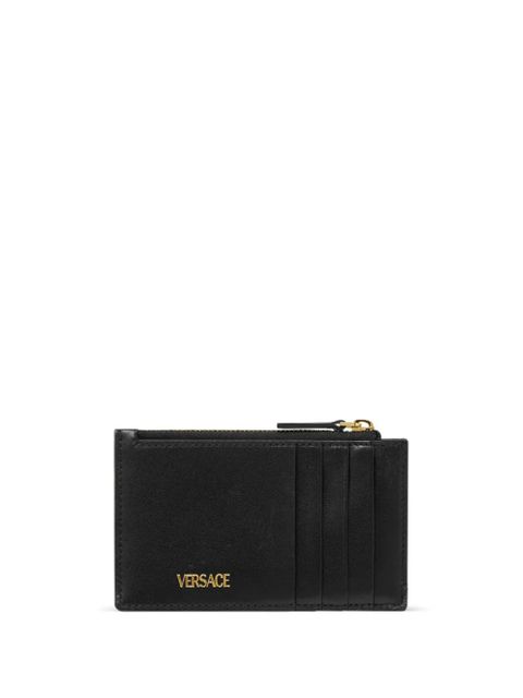 Versace Medusa '95 quilted zip card holder - Black - zdjęcie produktu nr 2