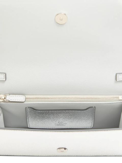 Valentino Garavani mini VLogo shoulder bag - Silver