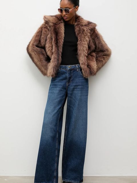 Answear.LAB jeansy damskie kolor granatowy - zdjęcie produktu nr 2