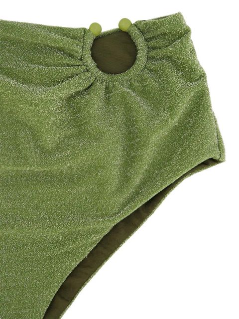 Johanna Ortiz Taita ring-detail bikini bottom - Green