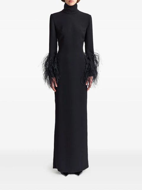 16Arlington Arios feather dress - Black