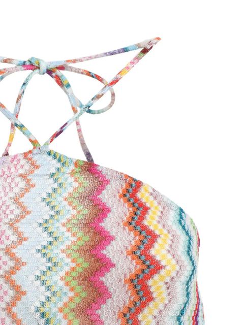 Missoni zigzag-pattern jumpsuit - White - zdjęcie produktu nr 2