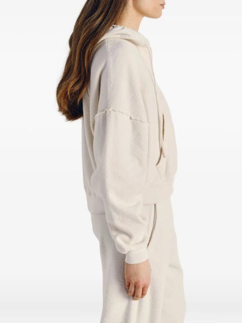 American Vintage Bobypark zip-up hoodie - Neutrals