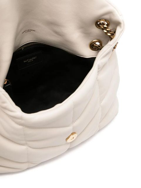 Saint Laurent small LouLou monogram shoulder bag - Neutrals