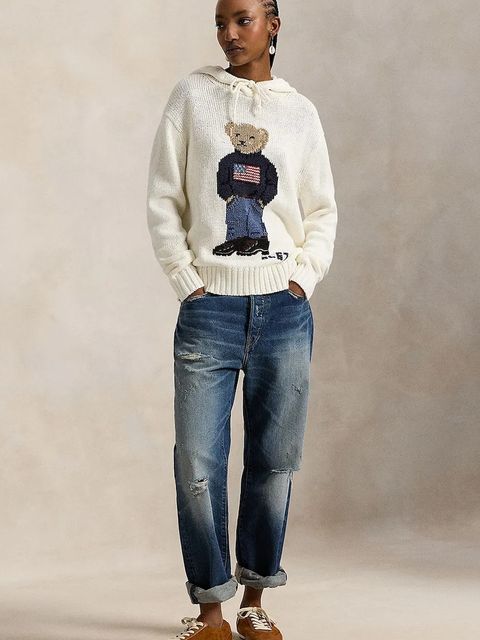 Polo Ralph Lauren sweter z dodatkiem lnu - zdjęcie produktu nr 2