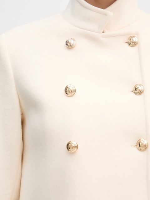 Gaudi płaszcz kolor beżowy 521BD35018 - zdjęcie produktu nr 2