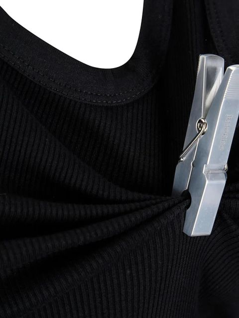 Coperni Washing Clip mini dress - Black