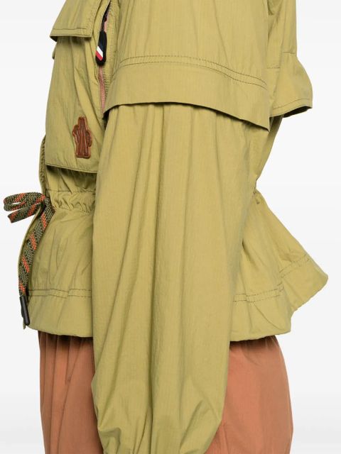 Moncler Grenoble Limosee hooded ripstop jacket - Green
