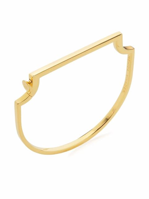 Monica Vinader Signature skinny bangle - Gold - zdjęcie produktu nr 2