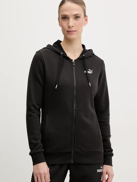 Puma dres damski kolor czarny 685079