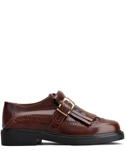 Tod's leather brogue shoes - Brown - zdjęcie produktu nr 1