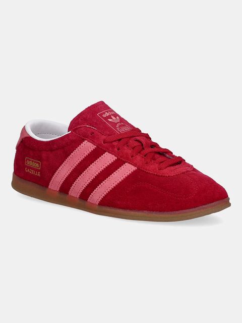 adidas Originals sneakersy zamszowe Gazelle LO Pro damskie kolor czerwony IH6944 - zdjęcie produktu nr 1