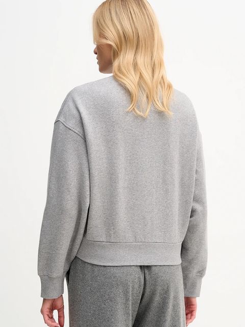 Tommy Hilfiger bluza damska kolor szary z aplikacją WW0WW47847