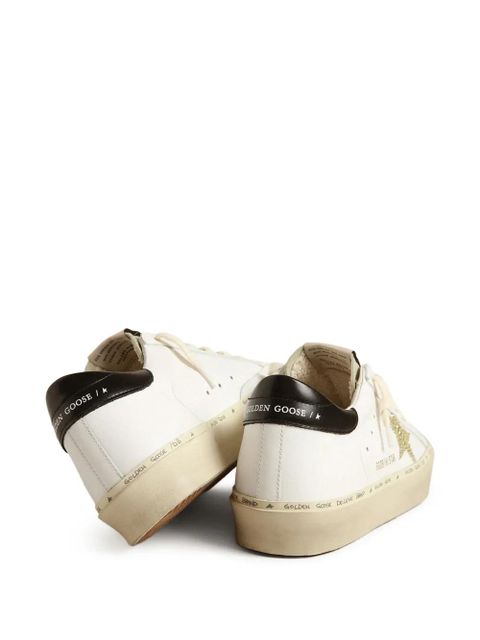 Golden Goose Hi Star leather sneakers - White