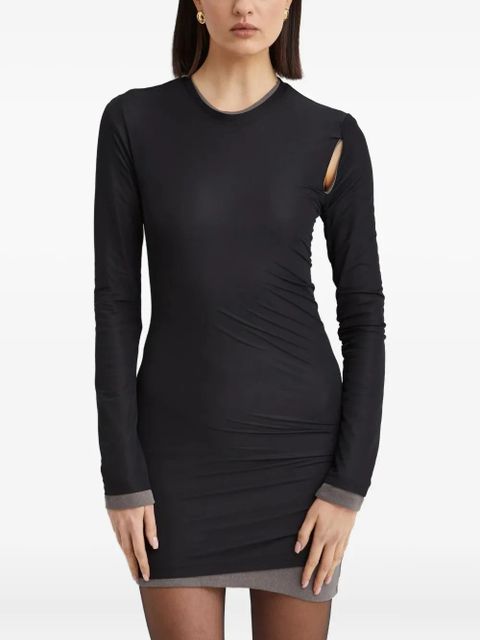 Christopher Esber layered mini dress - Black - zdjęcie produktu nr 1