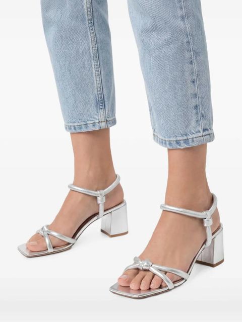 Gianvito Rossi 55mm Juno sandals - Silver