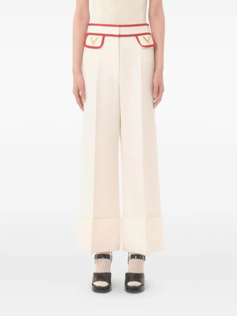 Valentino Garavani Crepe Couture trousers - Neutrals