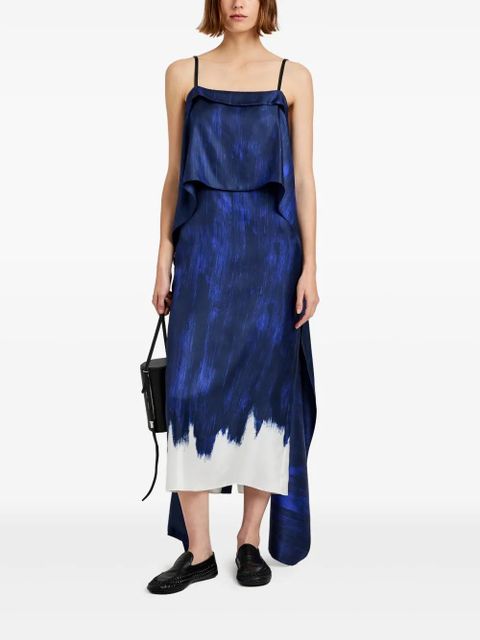 Proenza Schouler Wilma midi dress - Blue - zdjęcie produktu nr 2