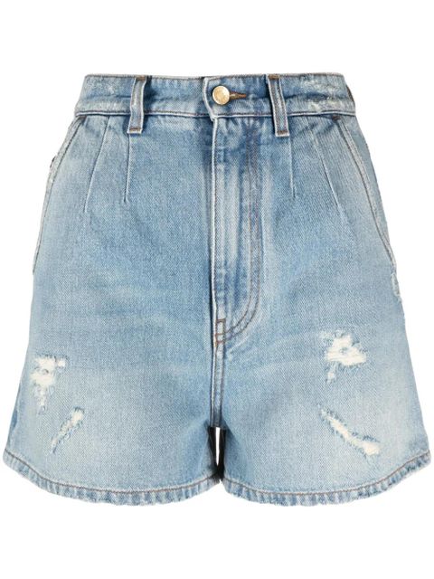 Dolce & Gabbana high-waisted denim shorts - Blue - zdjęcie produktu nr 1