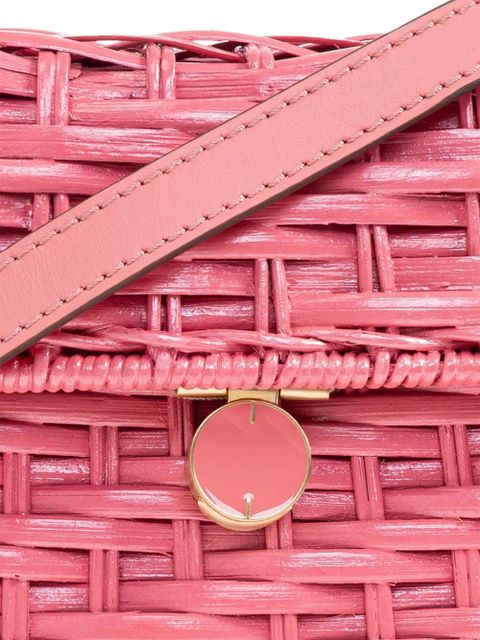 Cult Gaia woven top-handle mini bag - Pink - zdjęcie produktu nr 2