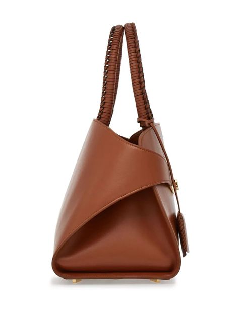 Ferragamo small The Hug leather tote bag - Brown