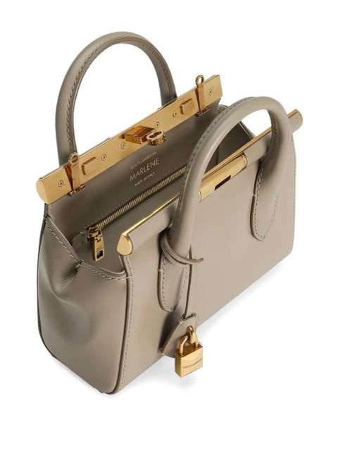 Dolce & Gabbana leather shoulder bag - Neutrals